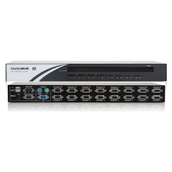 Product image of Serveredge 16 Port USB/PS2/VGA Combo KVM Switch - Click for product page of Serveredge 16 Port USB/PS2/VGA Combo KVM Switch