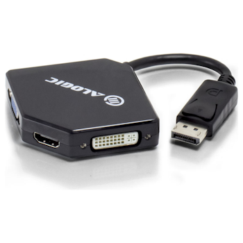 Product image of ALOGIC DisplayPort to HDMI DVI VGA 3-in-1 Adapter - Click for product page of ALOGIC DisplayPort to HDMI DVI VGA 3-in-1 Adapter