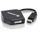 A product image of ALOGIC DisplayPort to HDMI DVI VGA 3-in-1 Adapter