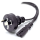 A small tile product image of ALOGIC 0.5m Aus 2 Pin Mains Plug to IEC C7 (Figure 8) Power Cable