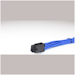 A product image of GamerChief 8-Pin EPS 45cm Sleeved Extension Cable (Blue)