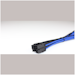 A product image of GamerChief 8-Pin EPS 45cm Sleeved Extension Cable (Black/Blue)