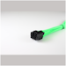 A product image of GamerChief 8-Pin EPS 45cm Sleeved Extension Cable (Green)