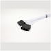 A product image of GamerChief Molex Power 45cm Sleeved Extension Cable (White)