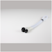 A product image of GamerChief 3-Pin Fan Power 30cm Sleeved Extension Cable (White)