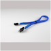 A product image of GamerChief USB2.0 Header 30cm Sleeved Extension Cable (Blue)