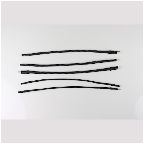 GamerChief Front Panel I/O Full Set 15cm Sleeved Extension Cables ...