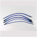 A product image of GamerChief Front Panel I/O Full Set 15cm Sleeved Extension Cables (Blue)