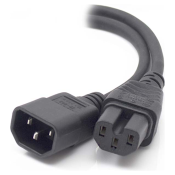 Product image of ALOGIC 0.5m IEC C14 to IEC C15 High Temperature Male to Female - Click for product page of ALOGIC 0.5m IEC C14 to IEC C15 High Temperature Male to Female