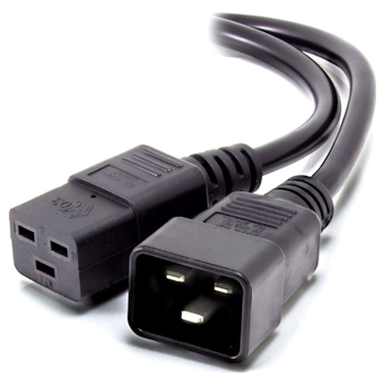 Product image of ALOGIC 0.5m IEC C19 to IEC C20 Power Extension Cable Male to Female - Click for product page of ALOGIC 0.5m IEC C19 to IEC C20 Power Extension Cable Male to Female