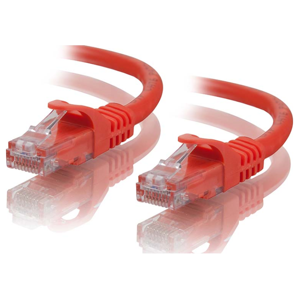 A large main feature product image of ALOGIC CAT6 0.3m Network Cable Orange