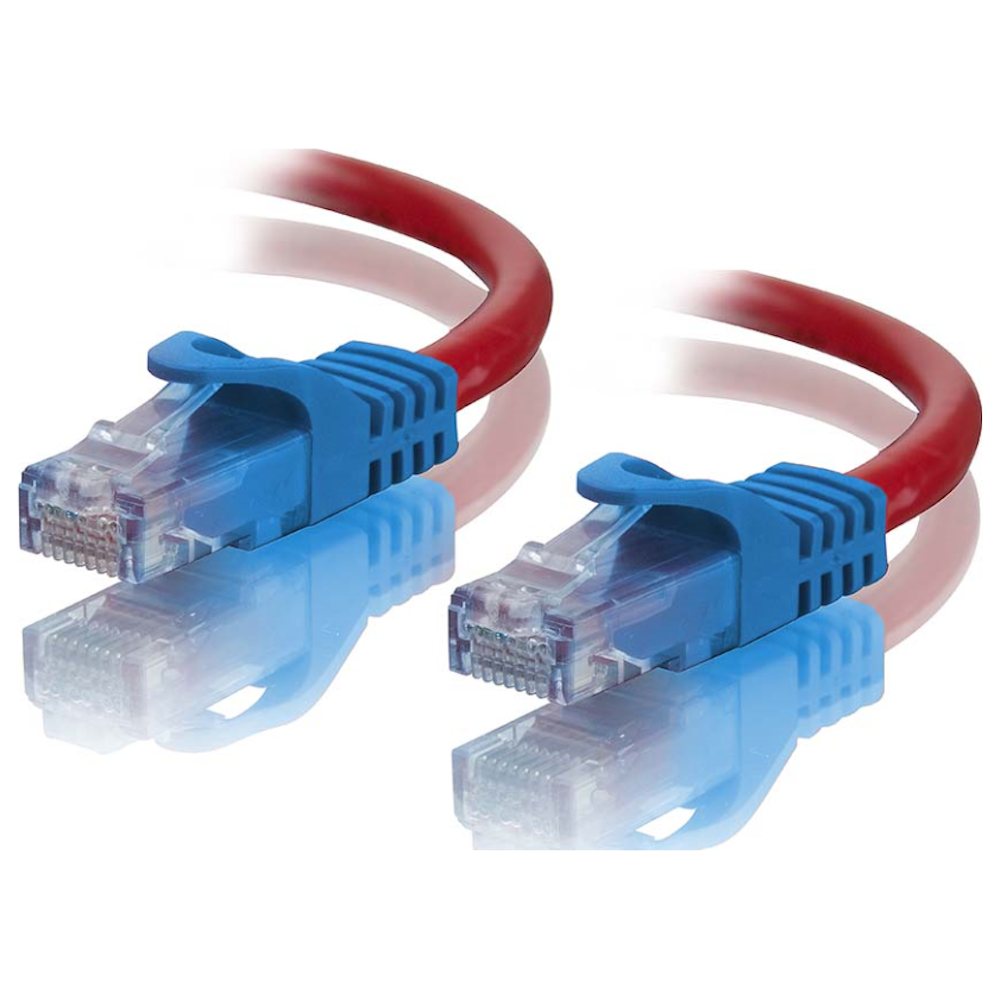 A large main feature product image of ALOGIC CAT6 1.5m Crossover Cable Red