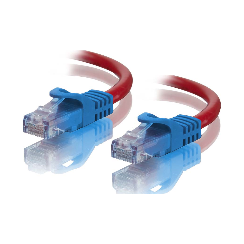 A large main feature product image of ALOGIC CAT6 1.5m Crossover Cable Red