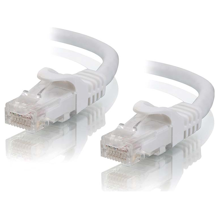 A large main feature product image of ALOGIC CAT6 1.5m Network Cable White