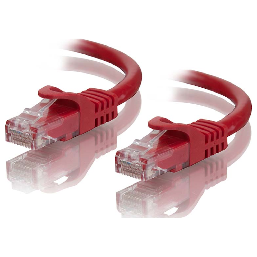 A large main feature product image of ALOGIC CAT6 2m Network Cable Red