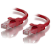 A product image of ALOGIC CAT6 3m Network Cable Red