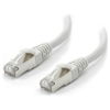 A product image of ALOGIC CAT6A 0.5m 10GbE Shielded LSZH Network Cable Grey