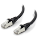 A product image of ALOGIC CAT6A 5m 10GbE Shielded LSZH Network Cable Black