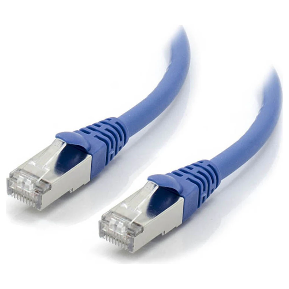 ALOGIC CAT6A 20m 10GbE Shielded Network Cable Blue