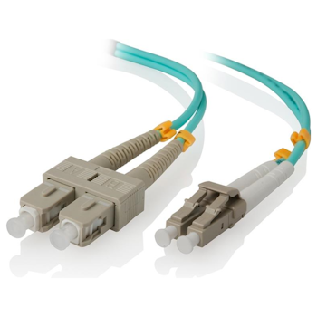 Product image of ALOGIC 15m LCSC 10G Multi Mode Duplex LSZH Fibre Cable 50/125 OM3 - Click for product page of ALOGIC 15m LCSC 10G Multi Mode Duplex LSZH Fibre Cable 50/125 OM3