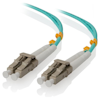 A product image of ALOGIC 1m LCLC 40G/100G Multi Mode Duplex LSZH Fibre Cable 50/125 OM4