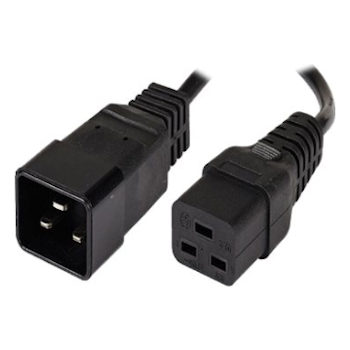 Product image of ALOGIC 0.5m IEC C19 to IEC C20 Power Extension Cable Male to Female - Click for product page of ALOGIC 0.5m IEC C19 to IEC C20 Power Extension Cable Male to Female