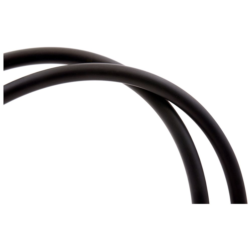 A large main feature product image of EK ZMT Tubing 9.5mm (3/8") ID, 15.9mm (5/8") OD 3M Matte Black Retail Pack