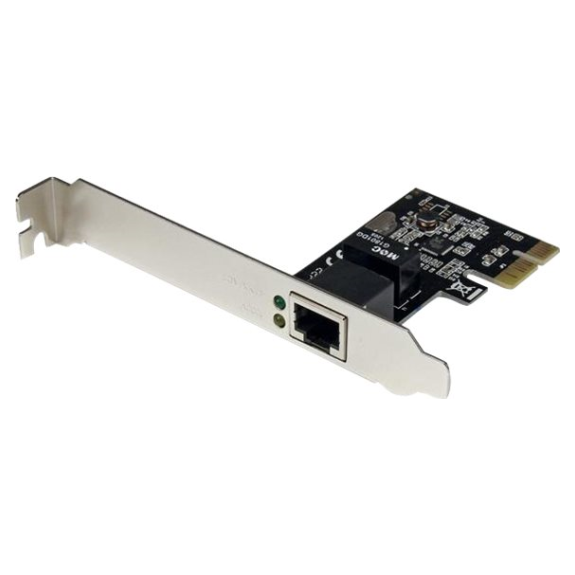 A large main feature product image of Startech PCIe Gigabit Network Adapter