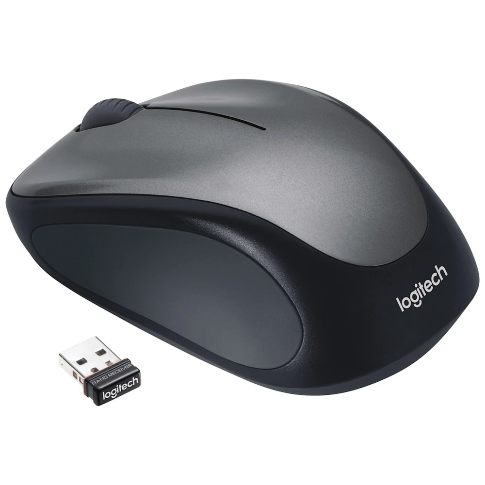 Logitech M235 Wireless Mouse (Grey)