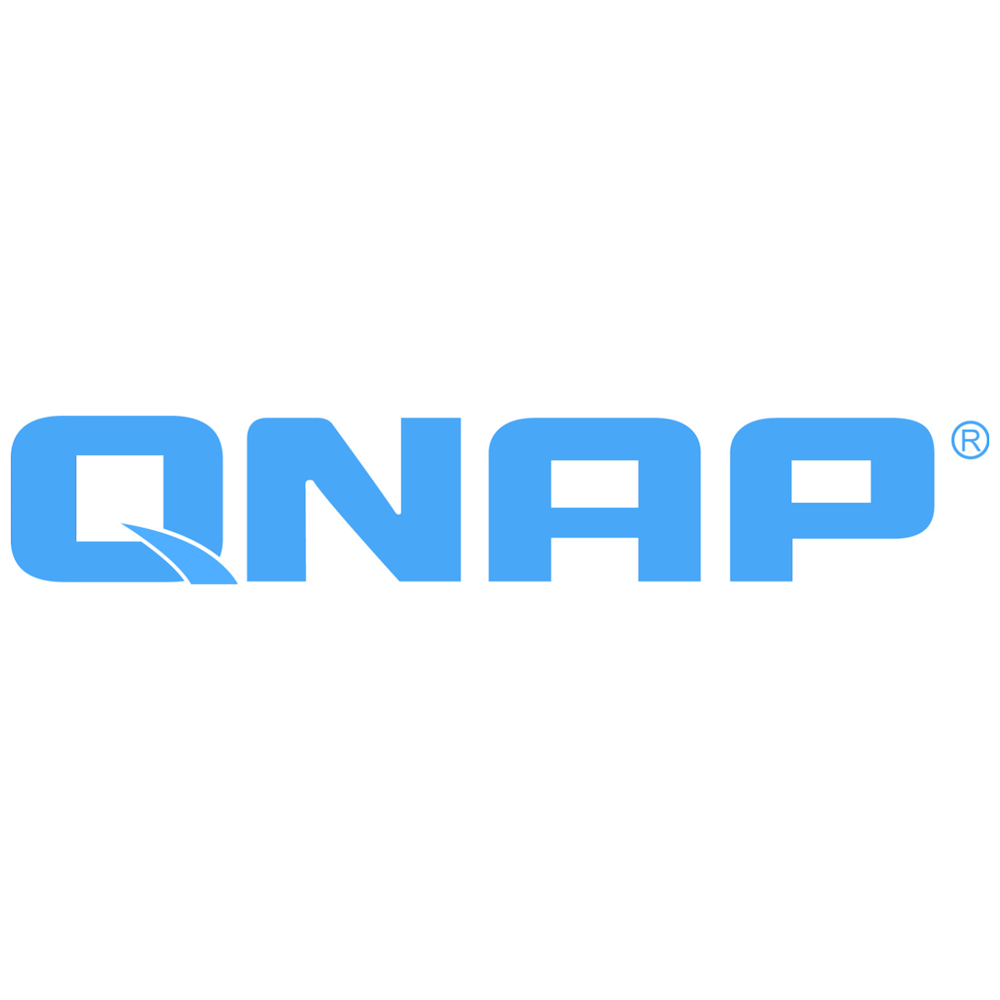 A large main feature product image of QNAP 2U Rail Kit