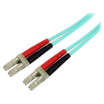Product image of Startech 10m LC Fiber Optic Cable 10Gb Aqua - Click for product page of Startech 10m LC Fiber Optic Cable 10Gb Aqua