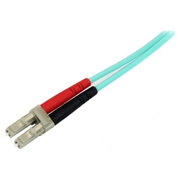 Product image of Startech 10m LC Fiber Optic Cable 10Gb Aqua - Click for product page of Startech 10m LC Fiber Optic Cable 10Gb Aqua