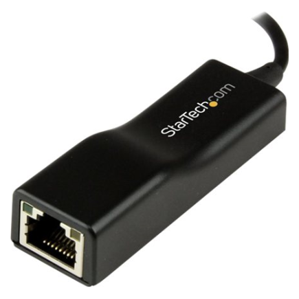 A large main feature product image of Startech USB 2.0 Type-A Ethernet Network Adapter