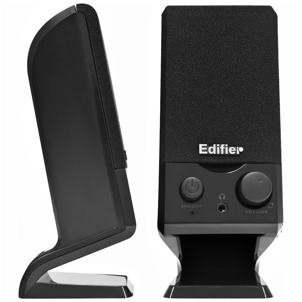 A large main feature product image of Edifier M1250 2.0 USB Speakers