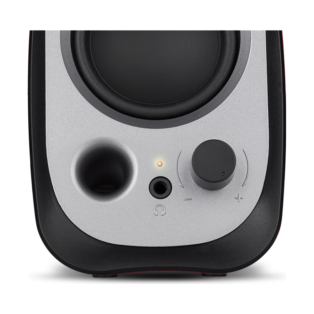 A large main feature product image of Edifier R12U 2.0 USB Speakers Black