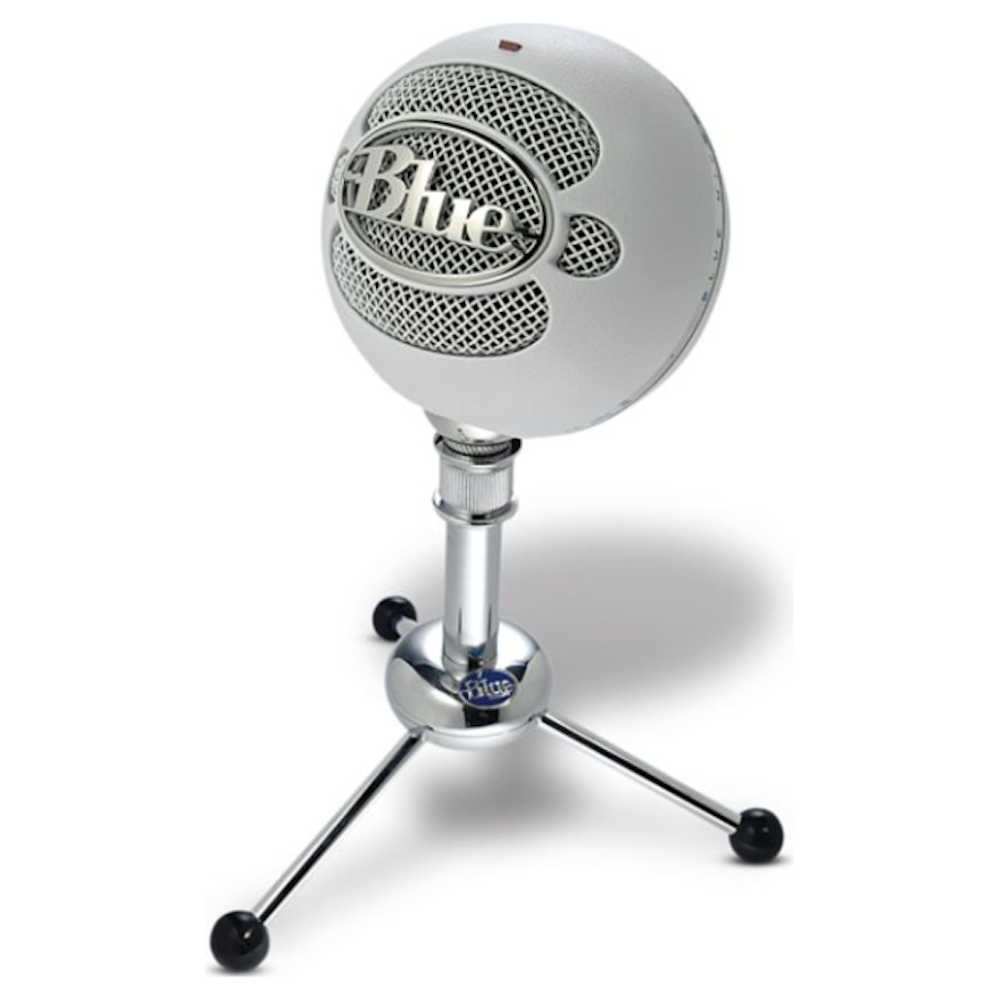 A large main feature product image of Blue Microphones Snowball Classic USB Microphone - White
