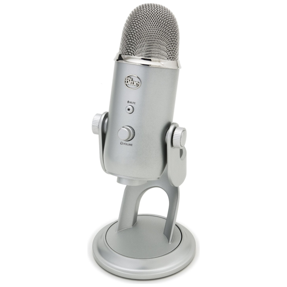 A large main feature product image of Blue Microphones Yeti USB Desktop Microphone
