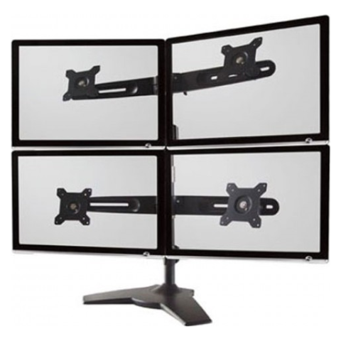 A large main feature product image of Aavara AV-DS400 Freestanding Quad Monitor Stand (up to 24")