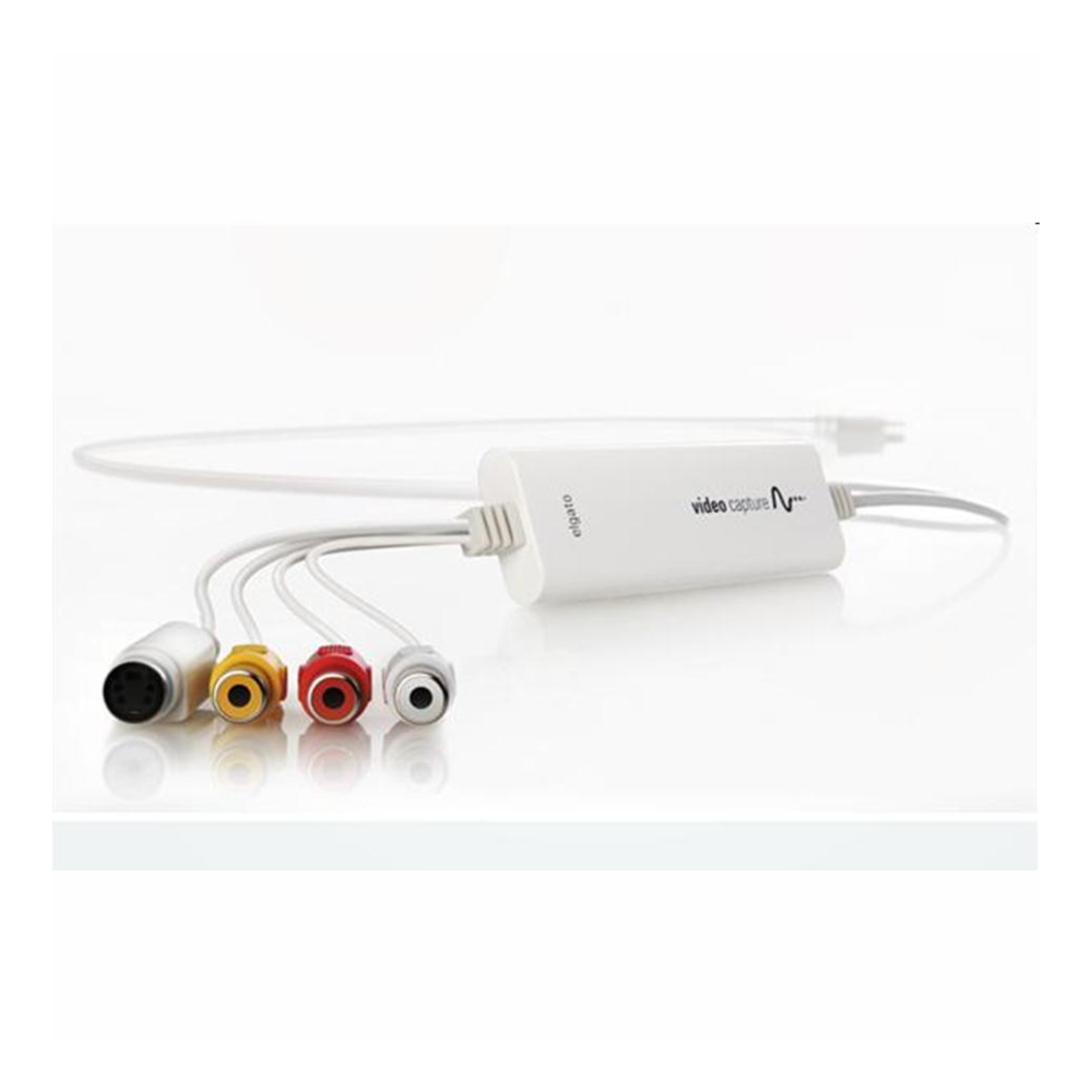 A large main feature product image of Elgato Video Capture Adapter
