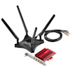 A product image of ASUS PCE-AC88 802.11ac Dual-Band Wireless-AC3100 PCIe Adapter