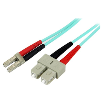 Product image of Startech 10m Fiber Optic Cable Aqua - MM Duplex 50/125 - Click for product page of Startech 10m Fiber Optic Cable Aqua - MM Duplex 50/125
