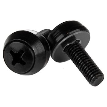 Product image of Startech 100 Pack of M5 Mounting Screws - M5 x 12mm Screws, Black - Click for product page of Startech 100 Pack of M5 Mounting Screws - M5 x 12mm Screws, Black