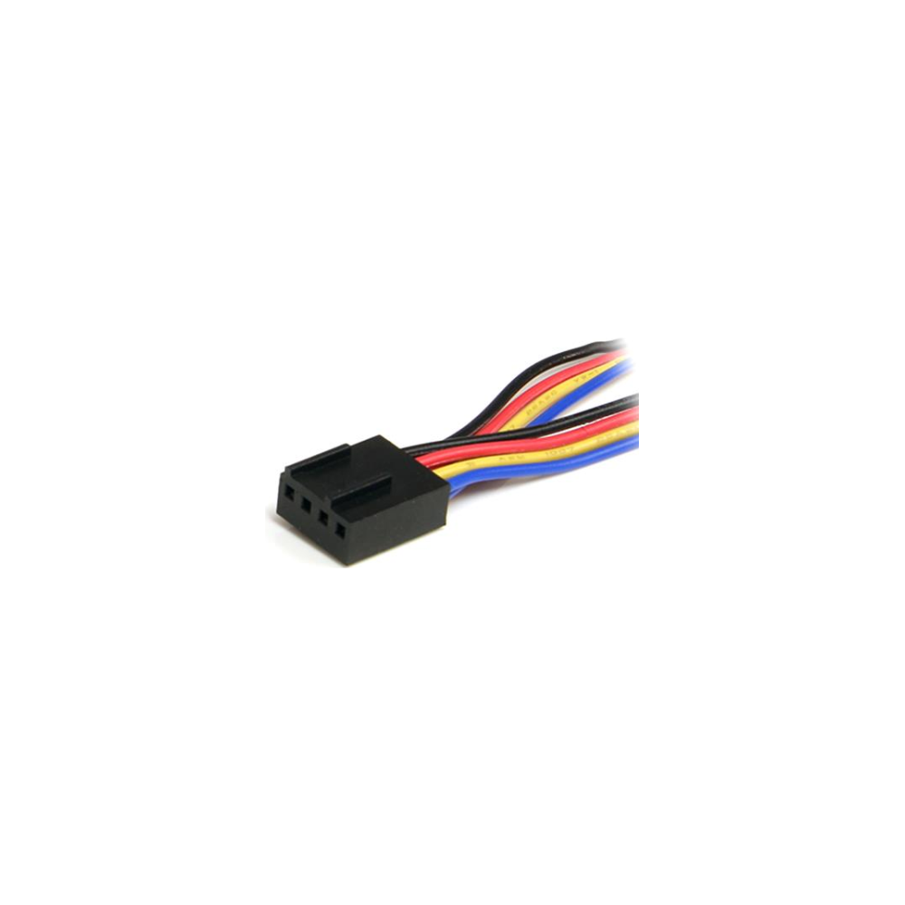 A large main feature product image of Startech 12in 4 Pin PWM Fan Extension Power Y Cable F/M