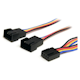 A small tile product image of Startech 12in 4 Pin PWM Fan Extension Power Y Cable F/M