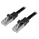 A small tile product image of Startech Cat6 0.5m Black Shielded (SFTP) Patch Cable