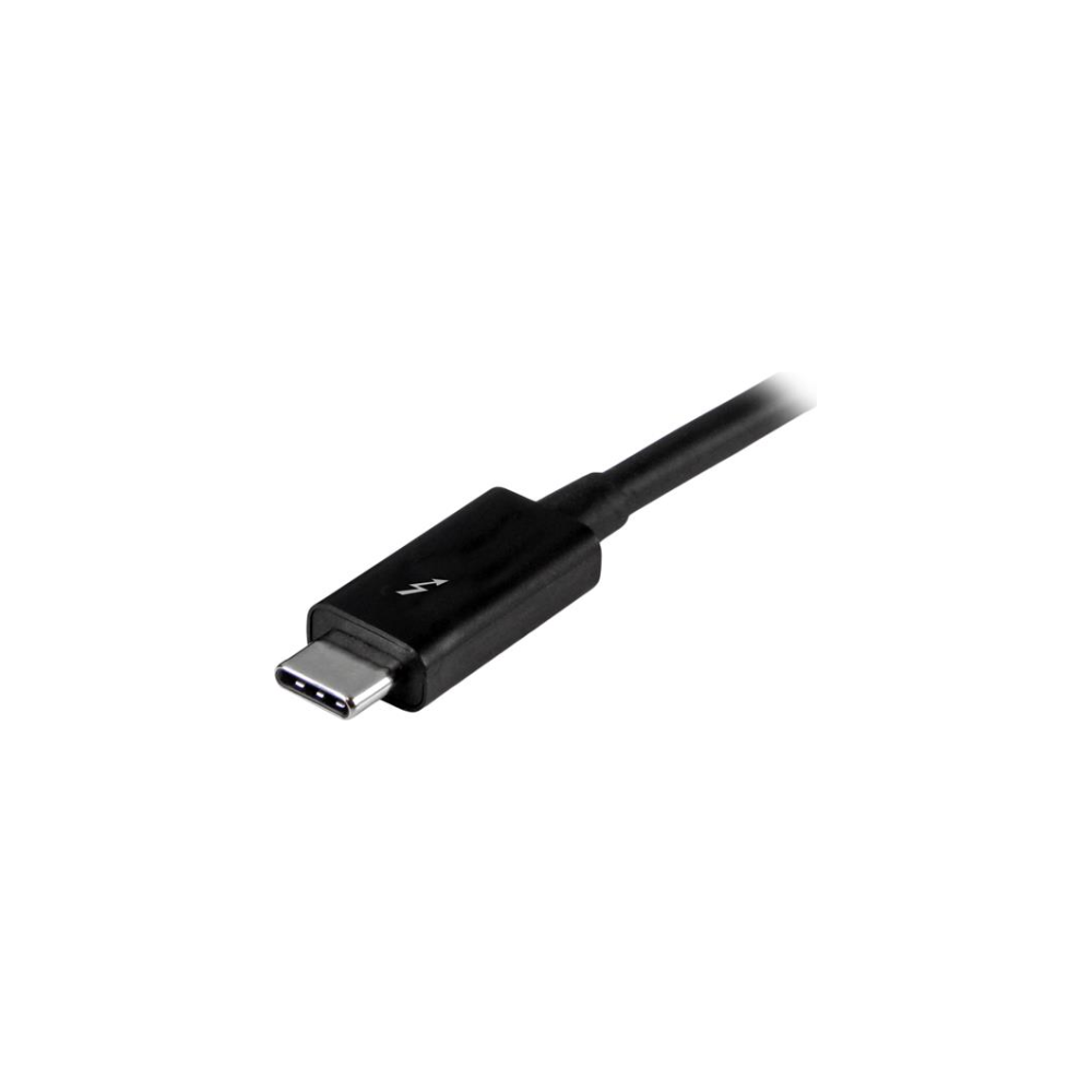 A large main feature product image of Startech 1m USB-C Thunderbolt 3, 20Gbps Cable - Black