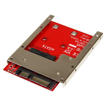 Product image of Startech mSATA SSD to 2.5in SATA Adapter Converter w/ Open Frame - Click for product page of Startech mSATA SSD to 2.5in SATA Adapter Converter w/ Open Frame