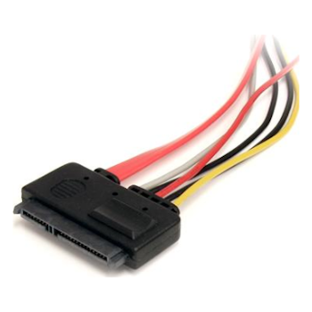 Product image of Startech 12in 22 Pin SATA Power and Data Extension Cable - Click for product page of Startech 12in 22 Pin SATA Power and Data Extension Cable