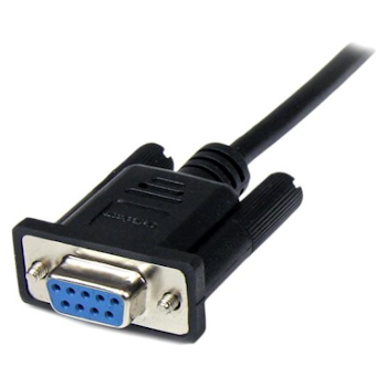 Product image of Startech S232 Serial 9 Pin Null Modem Cable - 1m - Click for product page of Startech S232 Serial 9 Pin Null Modem Cable - 1m
