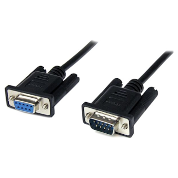 Product image of Startech S232 Serial 9 Pin Null Modem Cable - 1m - Click for product page of Startech S232 Serial 9 Pin Null Modem Cable - 1m